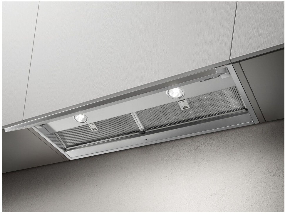 Вытяжка встраиваемая Elica Boxin No drip IX/A/90 нержавеющая сталь управление: кнопочное (1 мотор)
