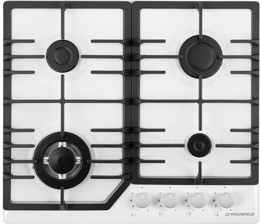 Газовая варочная поверхность Maunfeld EGHE.64.43CW/G белый  