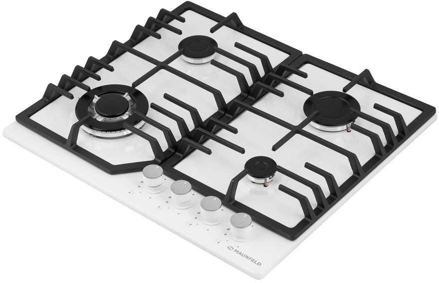 Газовая варочная поверхность Maunfeld EGHE.64.43CW/G белый  