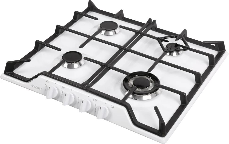Газовая варочная поверхность Gefest ПВГ 1212-02 белый