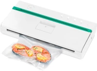Вакуумный упаковщик Kitfort КТ-1540 120Вт 0.45Бар шир.пак.:28см белый/зеленый