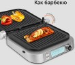 Электрогриль Red Solution SteakPRO RGM-M816P 2100Вт черный/серебристый  