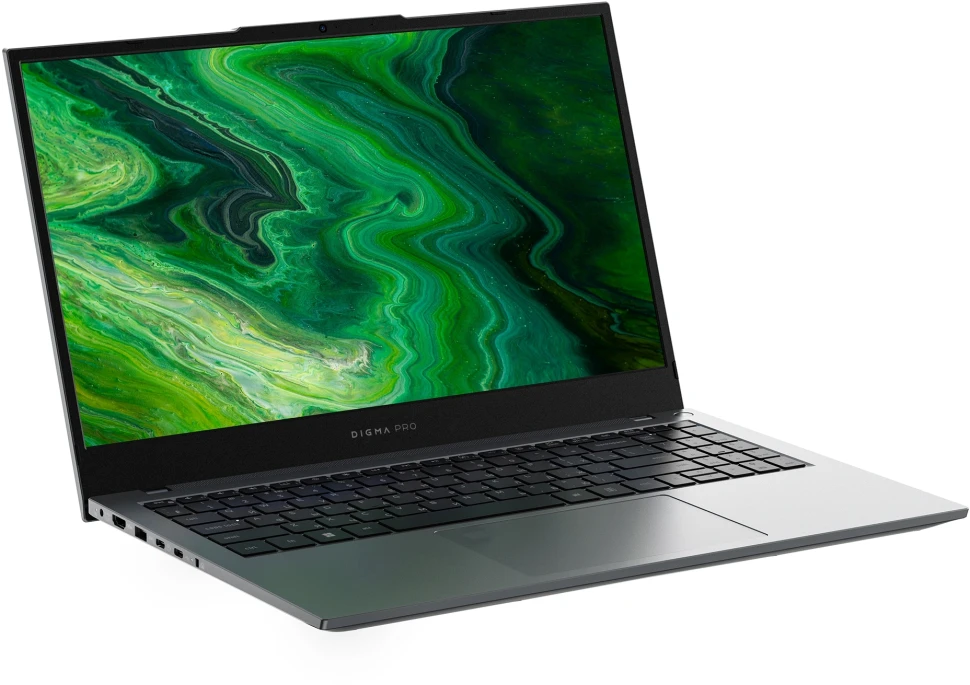 Ноутбук Digma Pro Fortis M Ryzen 5 7430U 16Gb SSD512Gb AMD Radeon Graphics 15.6" IPS FHD (1920x1080) Windows 11 Pro grey WiFi BT Cam 4250mAh (DN15R5-ADXW07)