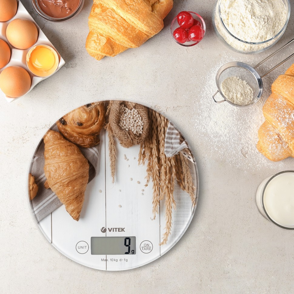 Весы кухонные электронные Vitek VT-8006 макс.вес:10кг
