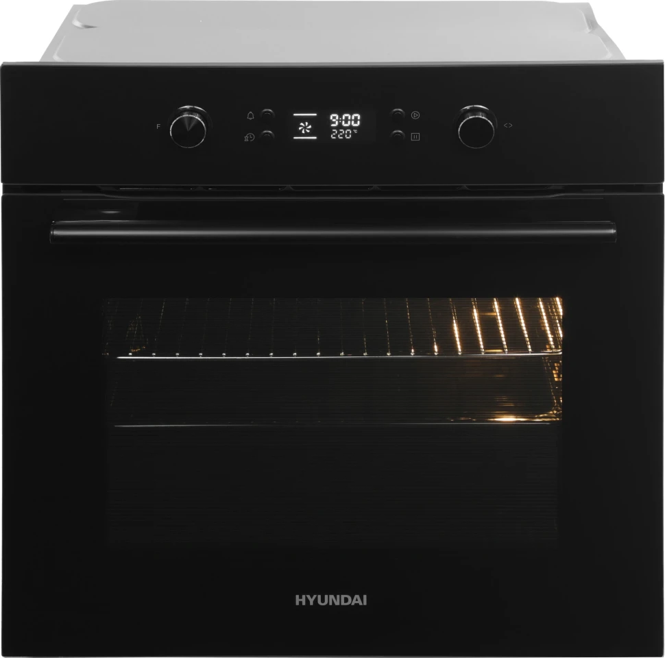 Духовой шкаф Электрический Hyundai HEO 6650 BG черный