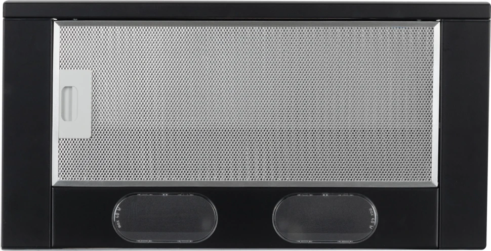 Вытяжка встраиваемая Elikor Интегра 60П-400-В2Л черный управление: кнопочное (1 мотор)  