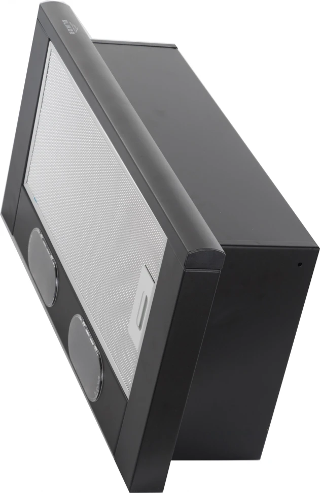 Вытяжка встраиваемая Elikor Интегра 60П-400-В2Л черный управление: кнопочное (1 мотор)  