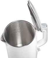 Чайник электрический Panasonic NC-CWK50 1.7л. 1500Вт белый корпус: нерж.сталь/пластик