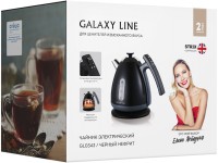 Чайник электрический Galaxy Line GL 0343 1.7л. 2200Вт черный корпус: металл/пластик (ГЛ0343ЛНЕФ)