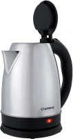 Чайник электрический Starwind SKS1771 1.8л. 1700Вт серебристый/черный корпус: металл/пластик