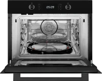 Духовой шкаф Электрический Weissgauff OE 449 PDB Black Edition черный