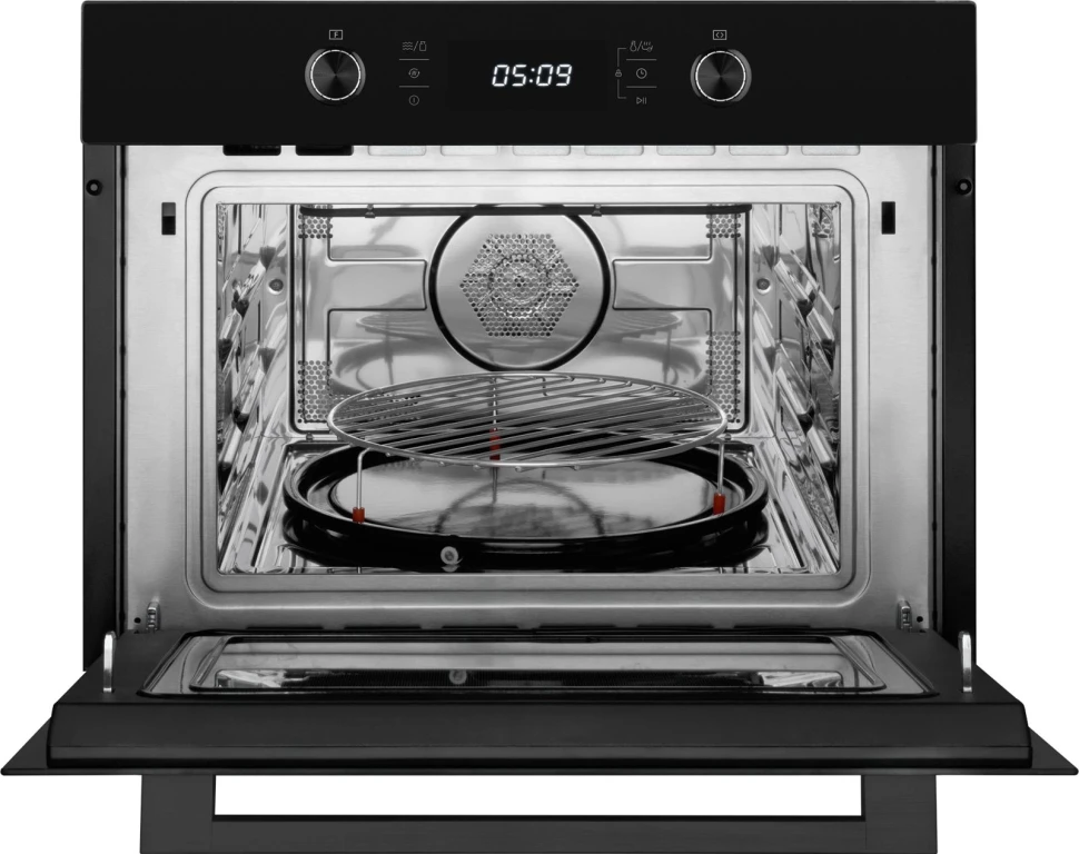 Духовой шкаф Электрический Weissgauff OE 449 PDB Black Edition черный  