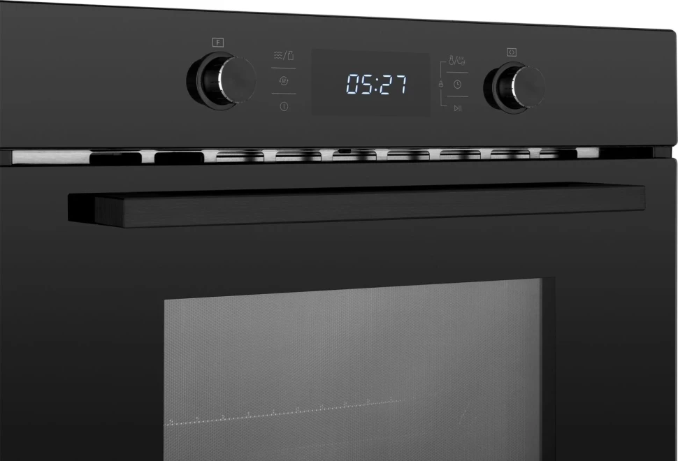 Духовой шкаф Электрический Weissgauff OE 449 PDB Black Edition черный  