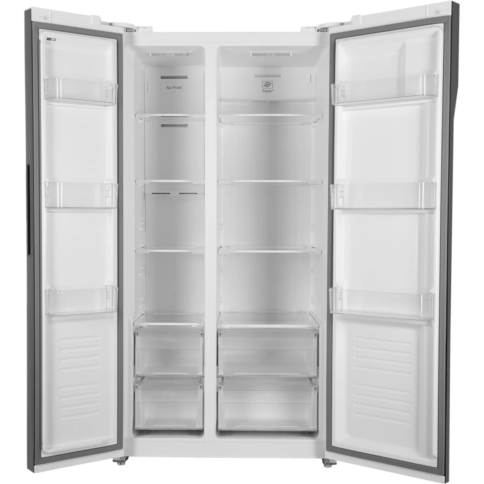 Холодильник Hyundai CS5003F 2-хкамерн. белый инвертер  