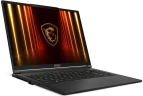 Ноутбук MSI Stealth 16 AI A2HWGG-085XRU Core Ultra 7 255H 32Gb SSD1Tb NVIDIA GeForce RTX 5070 8Gb 16" OLED QHD+ (2560x1600) FreeDOS black WiFi BT Cam (9S7-15F535-085)  