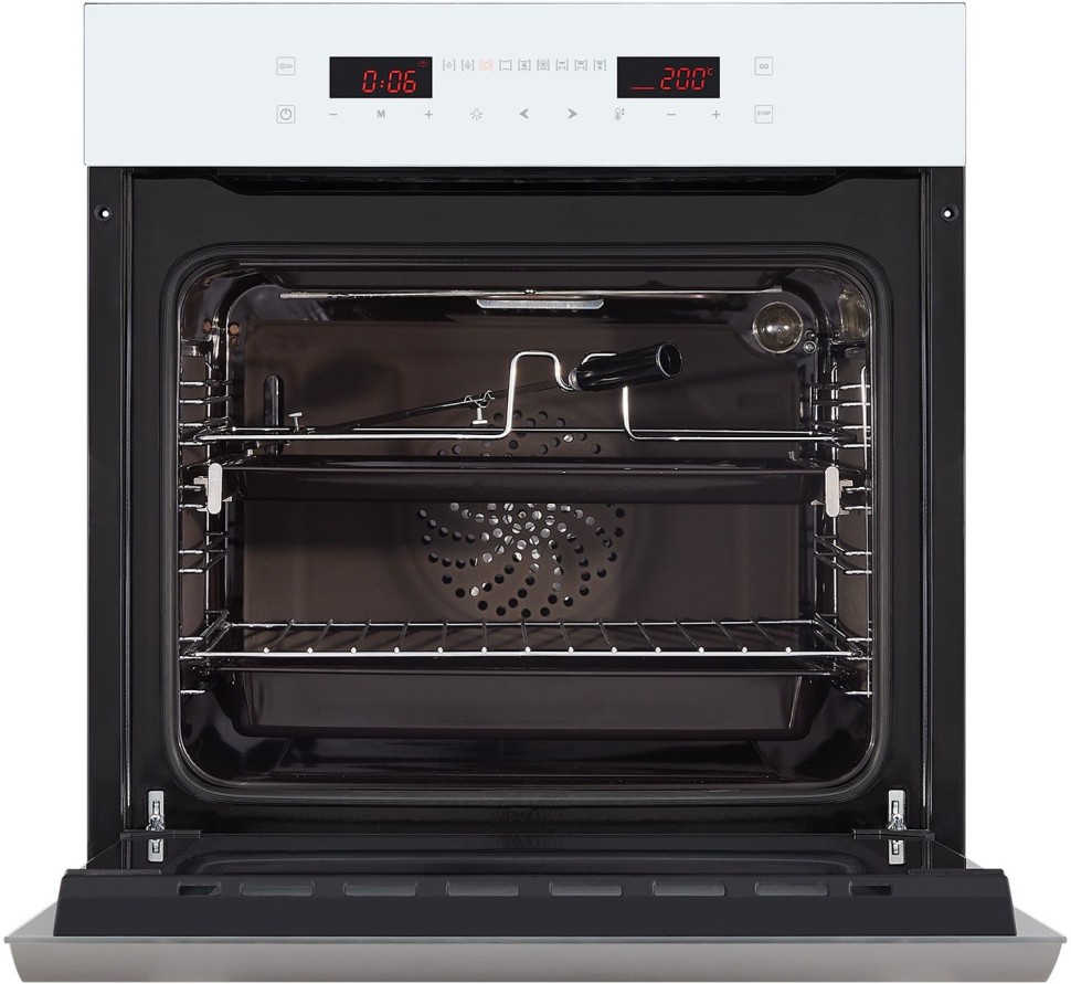 Духовой шкаф Электрический Hiberg VM 6192 W белый  