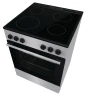 Плита Электрическая Gorenje GEC6A11SG серый стеклокерамика (без крышки)