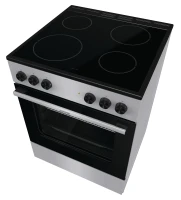 Плита Электрическая Gorenje GEC6A11SG серый стеклокерамика (без крышки)