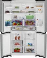 Холодильник Hotpoint HFP4 625I X 3-хкамерн. нержавеющая сталь/серебристый инвертер