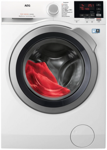 Стиральная машина с сушкой AEG L7WBGO49S, белый  
