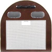 Вытяжка каминная Elikor Эпсилон 50П-430-П3Л медный антик/золотистый управление: ползунковое (1 мотор)