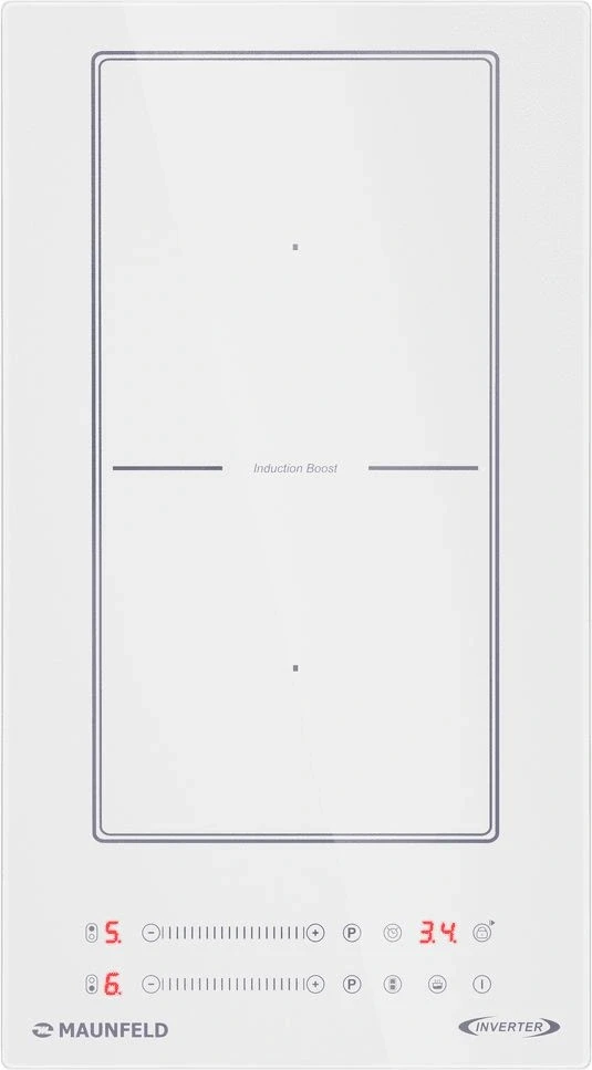 Индукционная варочная поверхность Maunfeld CVI292S2BWH белый