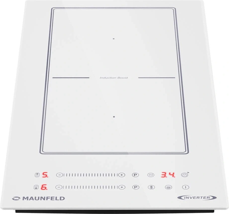 Индукционная варочная поверхность Maunfeld CVI292S2BWH белый