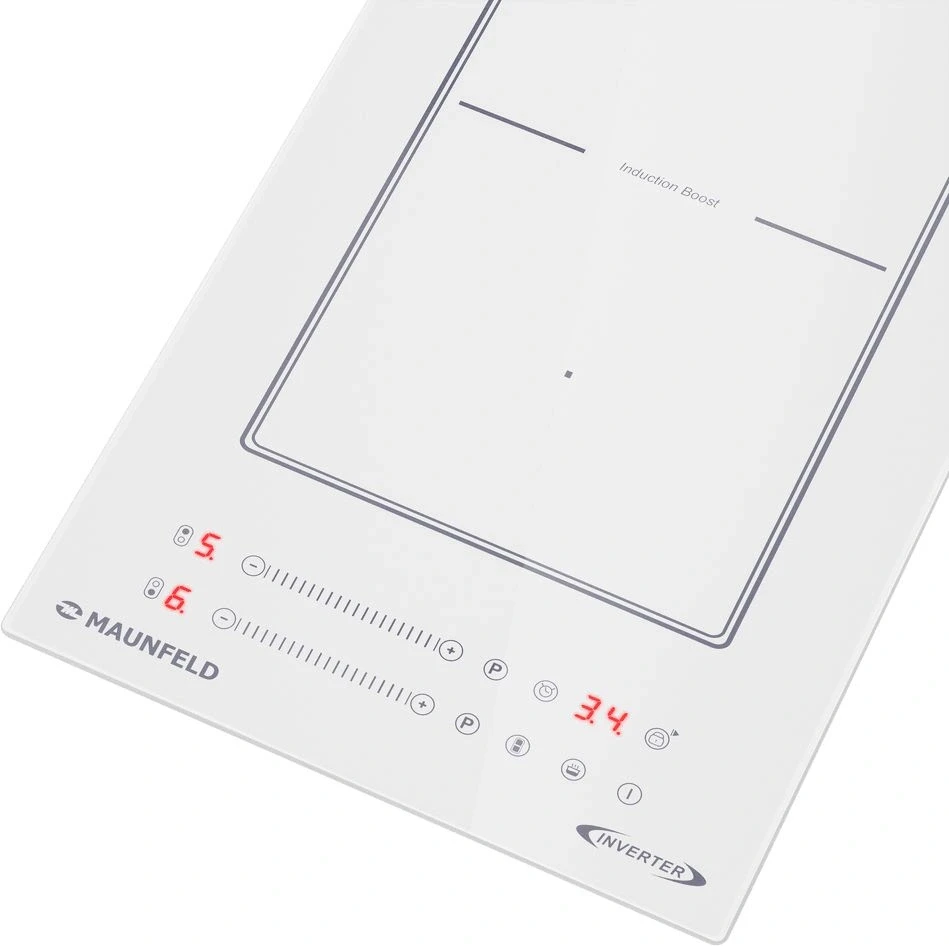 Индукционная варочная поверхность Maunfeld CVI292S2BWH белый