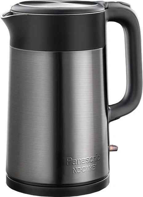 Чайник электрический Panasonic NC-CWK51 1.7л. 1500Вт нержавеющая сталь/черный корпус: полупропилен/нержавеющая сталь  