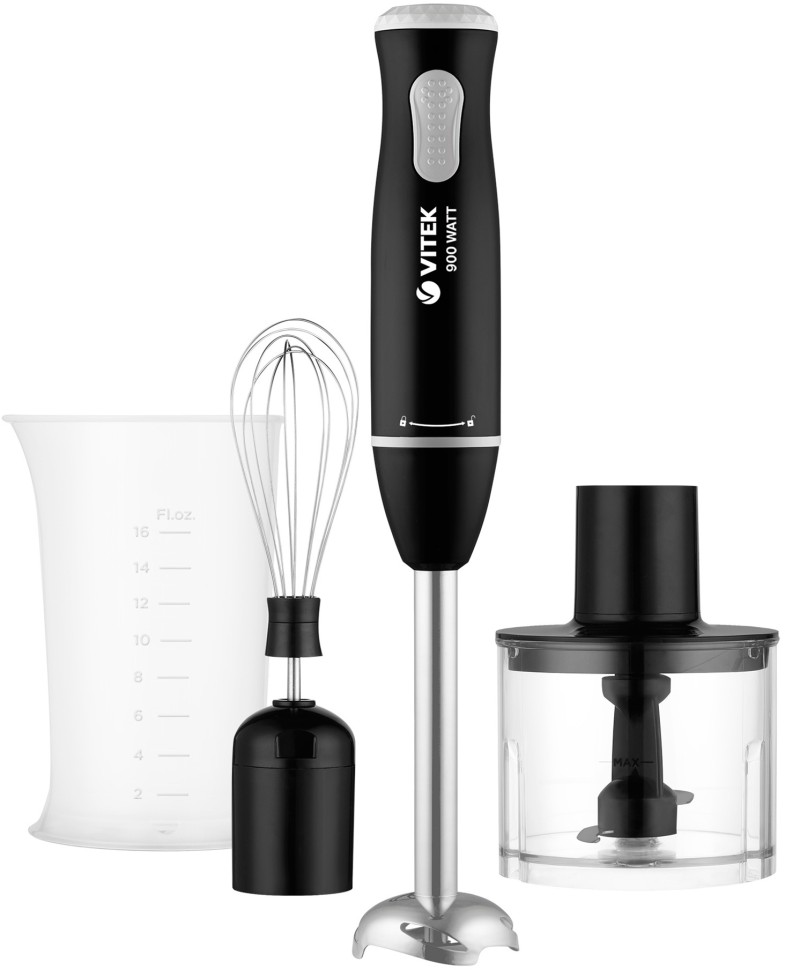 Блендер погружной Vitek VT-3404 900Вт разноцветный  