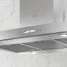 Вытяжка каминная Elica Spot Plus Island IX/A/90 нержавеющая сталь управление: сенсорное (1 мотор)  