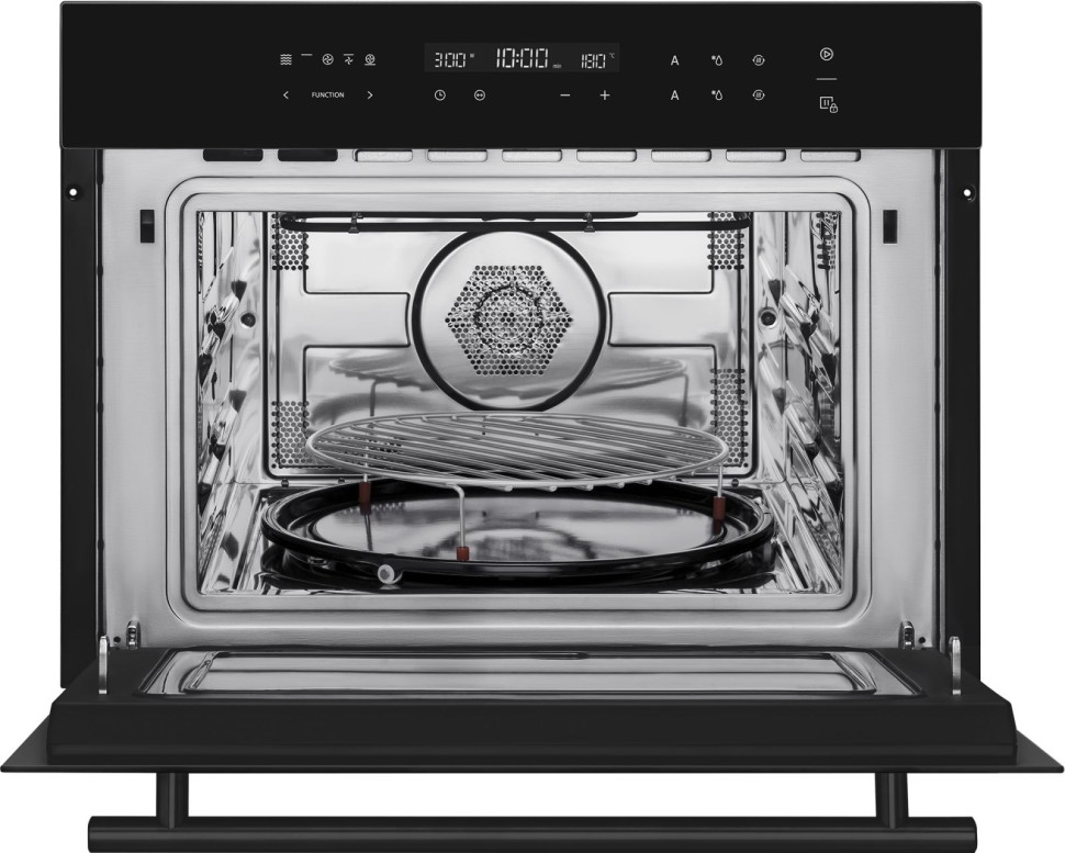 Духовой шкаф Электрический Weissgauff OE 446 Black Edition черный  