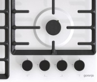 Газовая варочная поверхность Gorenje GW642SYW белый