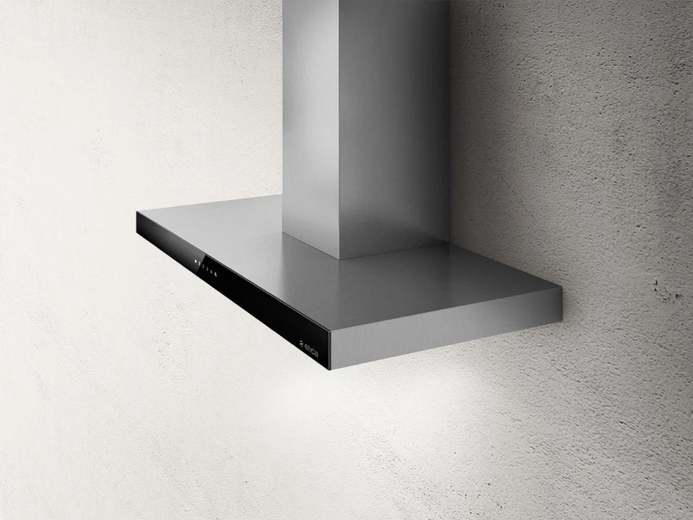 Вытяжка каминная Elica Joy Blix/A/90 нержавеющая сталь/стекло черное управление: сенсорное (1 мотор)