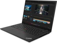 Ноутбук Lenovo ThinkPad T14 G4 Core i5 1335U 16Gb SSD1Tb Intel Iris Xe graphics 14" IPS WUXGA (1920x1200) Windows 11 Pro 64 black WiFi BT Cam (21HESGC100)