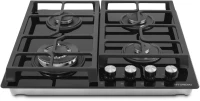 Газовая варочная поверхность Hyundai HHG 6438 BG черный