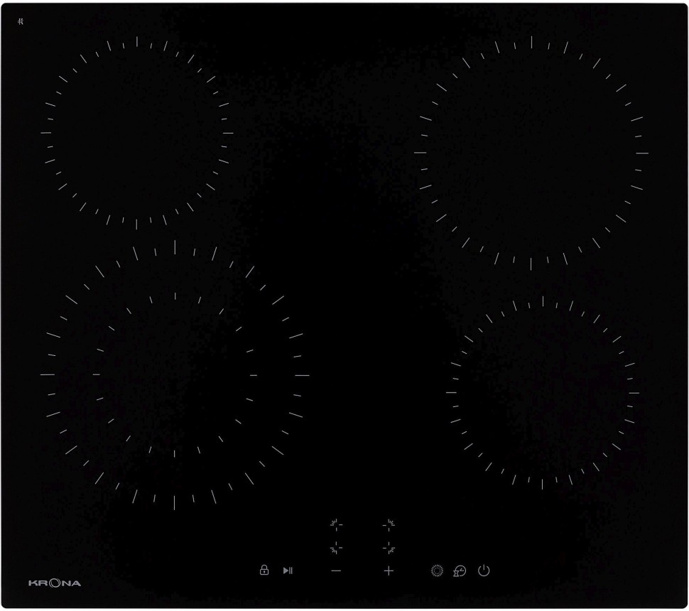 Варочная поверхность Krona 60 BL 1DZTK черный