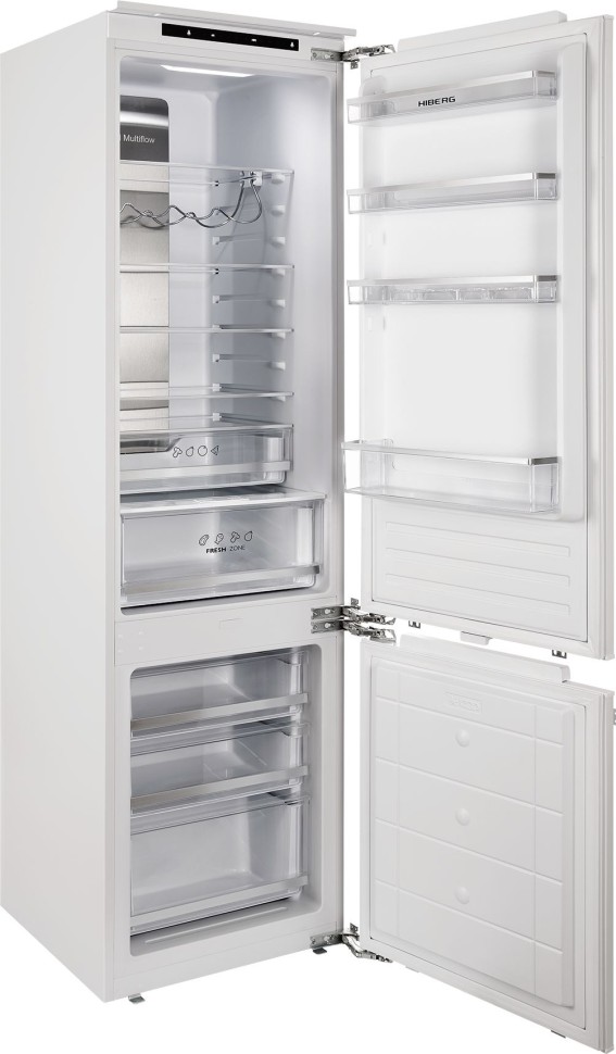 Холодильник Hiberg i-RFCB 455F NFW 2-хкамерн. инвертер