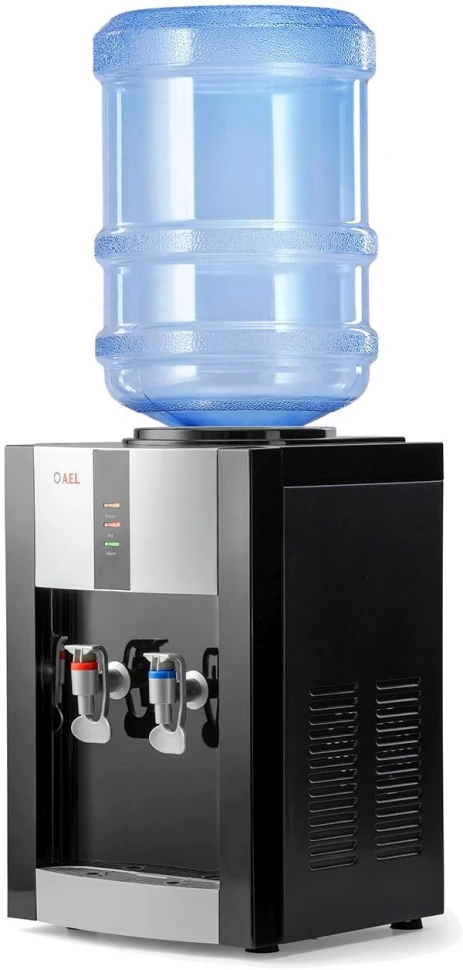 Кулер AEL TC-AEL-47 настольный компрессорный черный/серебристый