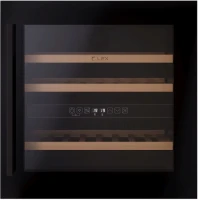 Винный шкаф Lex LWD6036BL dual zone 1-нокамерн. черный стекло (CHAT500007)