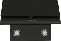 Вытяжка каминная Elikor Рубин S4 50П-700-Э4Д антрацит управление: кнопочное (1 мотор)