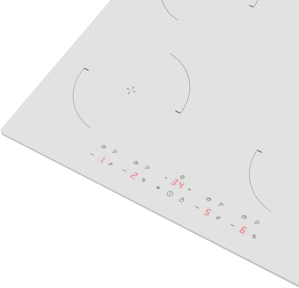 Индукционная варочная поверхность Maunfeld CVI604EXWH белый