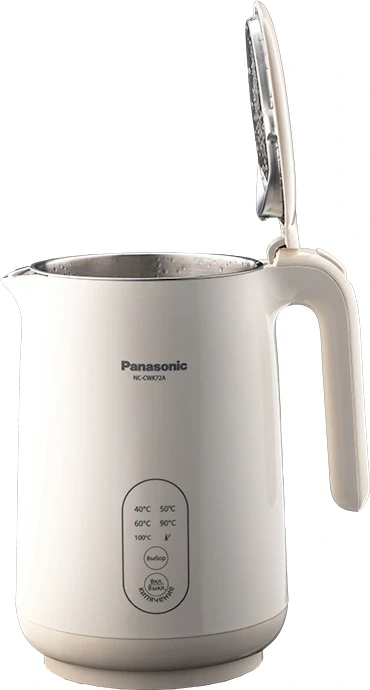 Чайник электрический Panasonic NC-CWK72A 1.5л. 1500Вт бежевый корпус: полупропилен/нержавеющая сталь  
