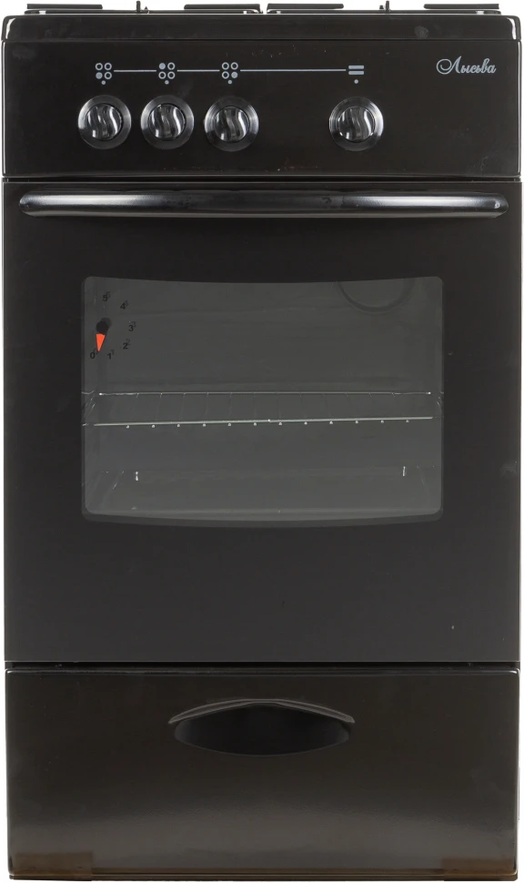 Плита Газовая Лысьва ГП 300 МС СТ-2у черный (без крышки) реш.сталь  