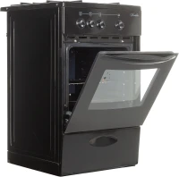 Плита Газовая Лысьва ГП 300 МС СТ-2у черный (без крышки) реш.сталь