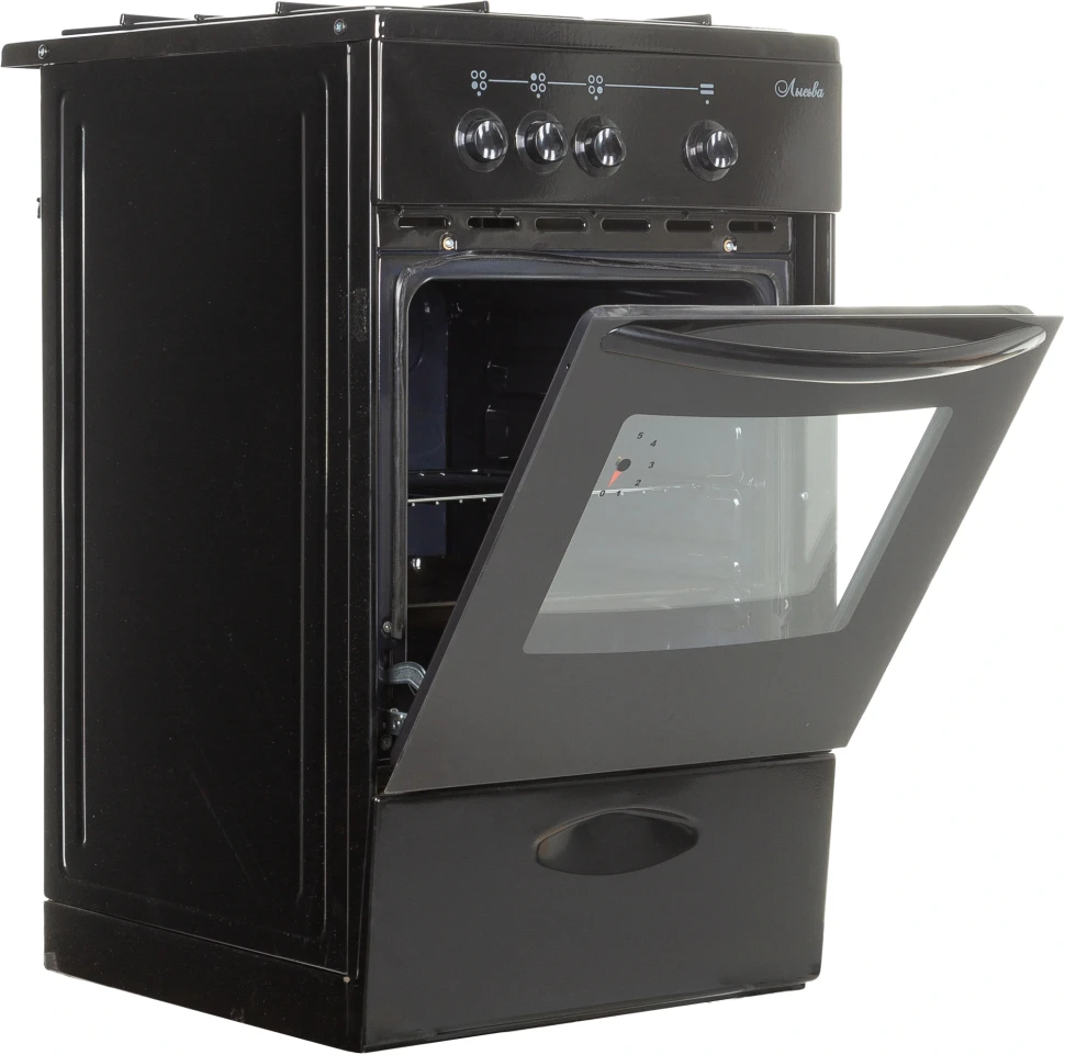 Плита Газовая Лысьва ГП 300 МС СТ-2у черный (без крышки) реш.сталь  