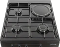 Плита Газовая Лысьва ГП 300 МС СТ-2у черный (без крышки) реш.сталь  