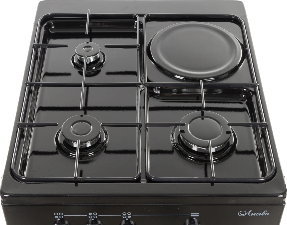 Плита Газовая Лысьва ГП 300 МС СТ-2у черный (без крышки) реш.сталь  