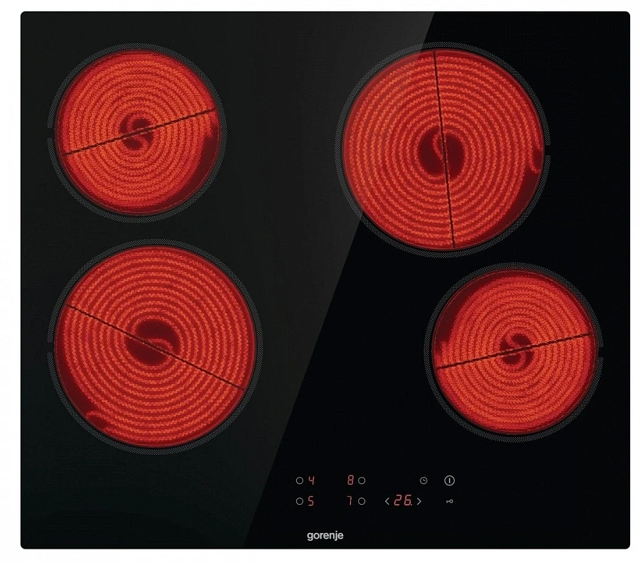 Варочная поверхность Gorenje ECT64BSCE черный
