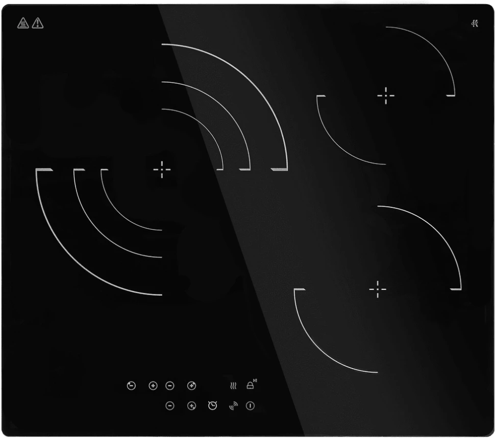 Варочная поверхность Maunfeld CVCE593TBK черный  